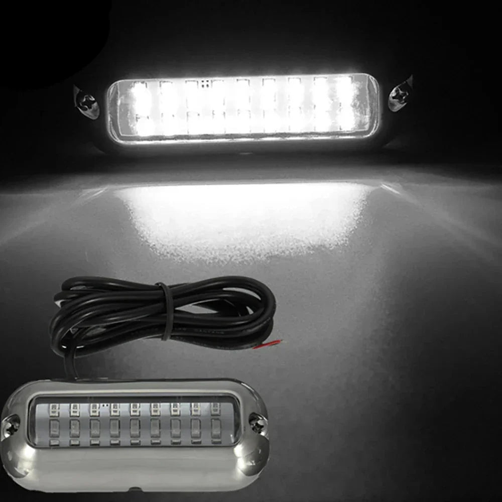 Stainless Steel Boat Transom Light - 27LED 12V