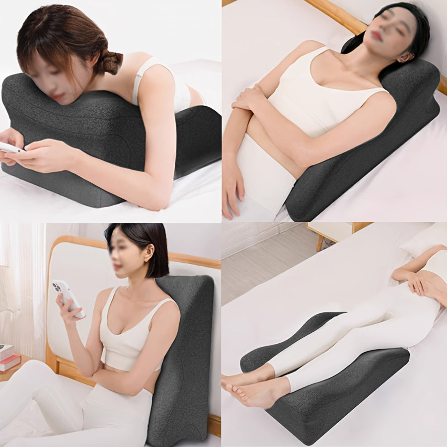Memory Foam Pillow for All Sleep Positions(Dark Gray)