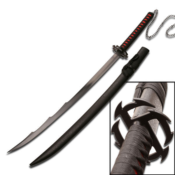 Japanese Anime Manga 4MM Thick Carbon Steel Blade Sword NEW - TOPHATTER'S ARMORY DEALS
