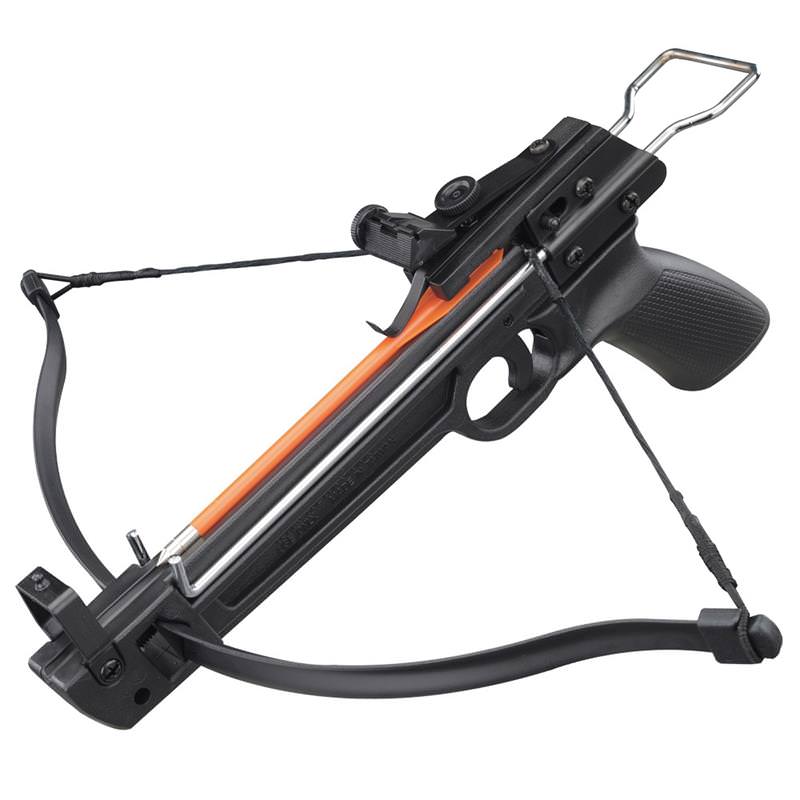 50lbs Pistol Fiberglass Crossbow With 5 Arrows - TOPHATTER'S ARMORY DEALS