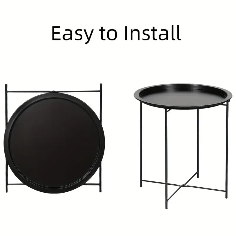 Outdoor Foldable Stainless Steel Coffee Table