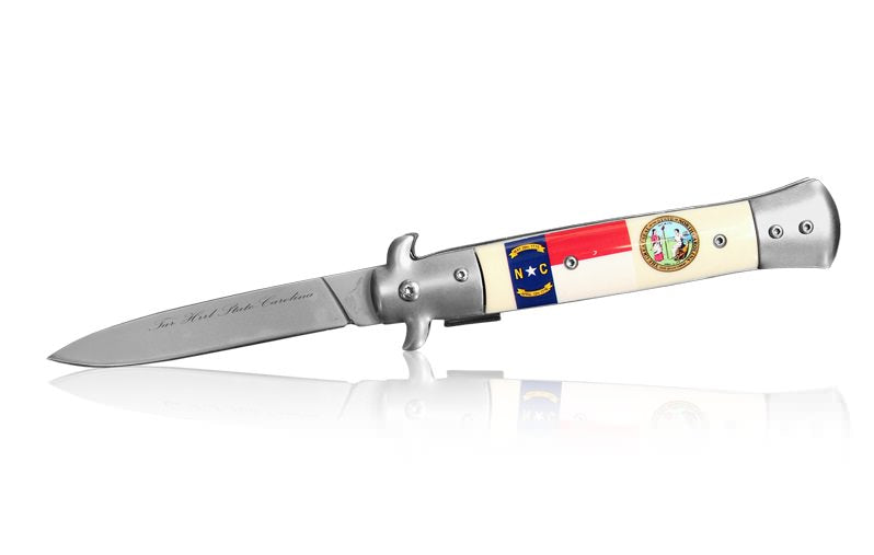 Pocket Knife Stilleto North Carolina Spring Assisted Knife