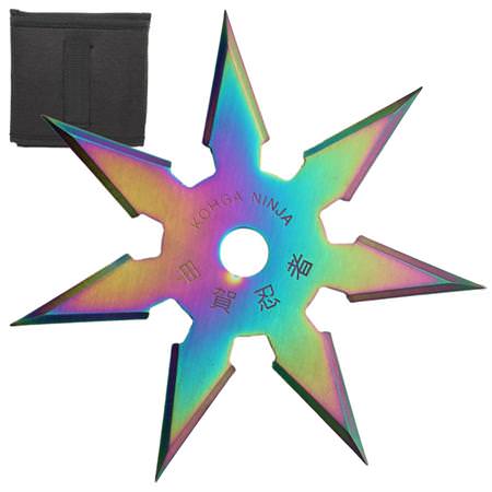 Secret Khoga Ninja Seven Points Throwing Star Titanium - TOPHATTER'S ARMORY DEALS