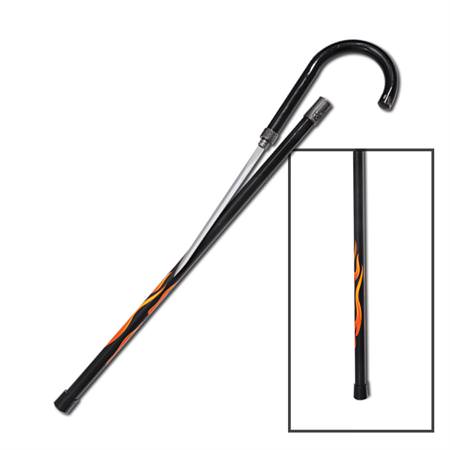 Everybody Lies Flame Tourist Sword Cane