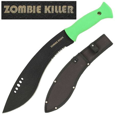 Zombie Killer Kukri Machete Knife