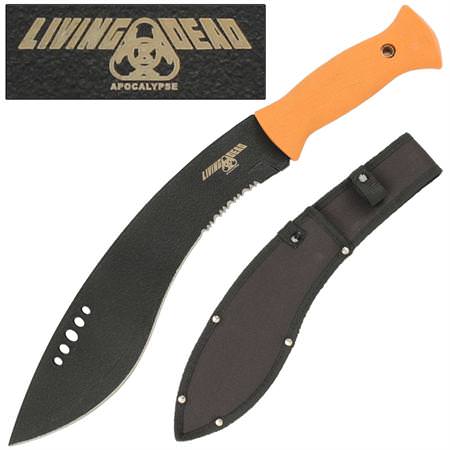 Living Dead Apocalypse Kukri Machete Knife - TOPHATTER'S ARMORY DEALS