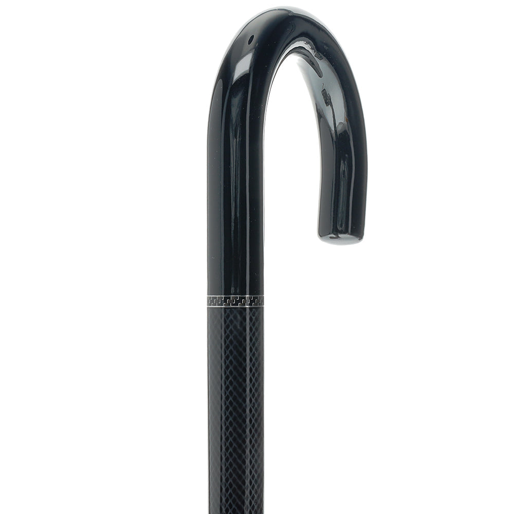 Exclusive Dr. House Flame Tourist Cane - Carbon Fiber