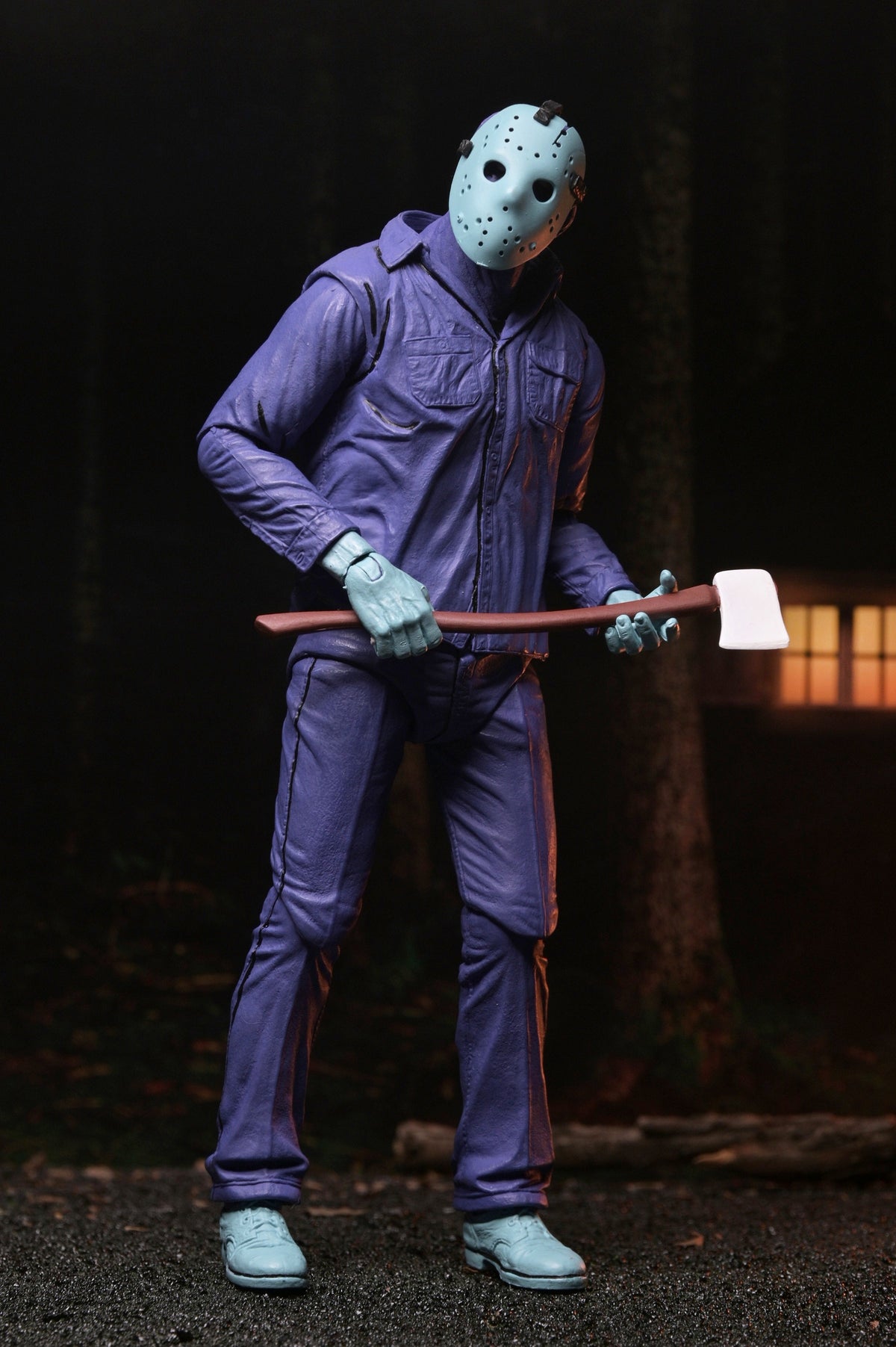 Friday the 13th – Jason Classic Video Game Appearance Action Figure with Theme Music Packaging