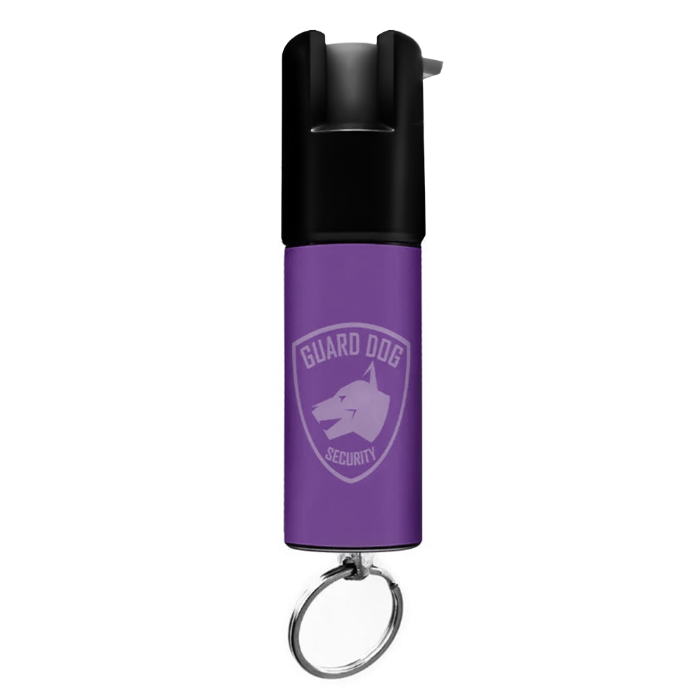 Purple Keychain Mini Pepper Spray for Self Defense - Safety Twist Top to Prevent Accident - TOPHATTER'S ARMORY DEALS