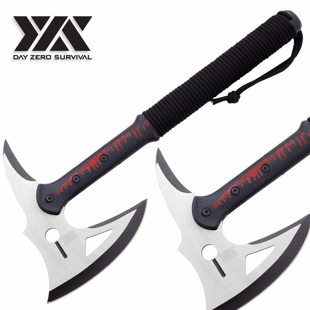 DZS Zombie Killer Survival Camping Tomahawk Throwing Axe Battle Hatchet