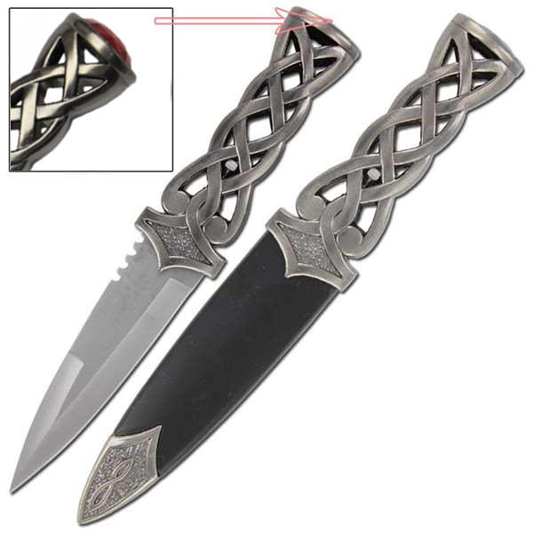 Medieval Scottish Gaelic Sgain Dubhs Celtic Traditional Highland Dagger Knife
