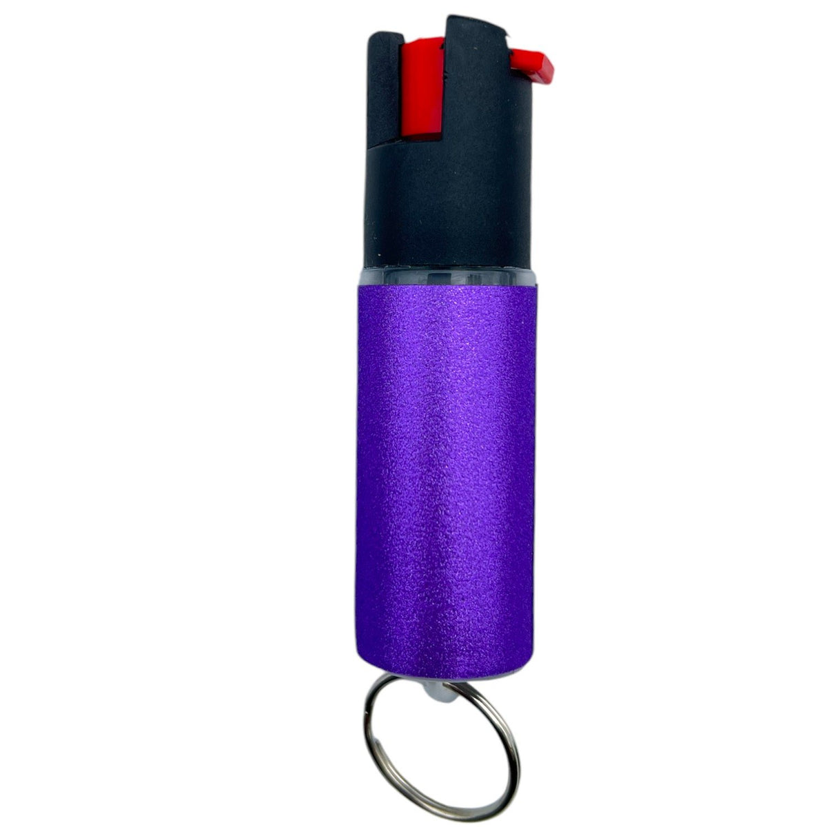 Purple Sparkle Keychain Pepper Spray for Self Defense - Safety Twist Top to Prevent Accident - TOPHATTER'S ARMORY DEALS