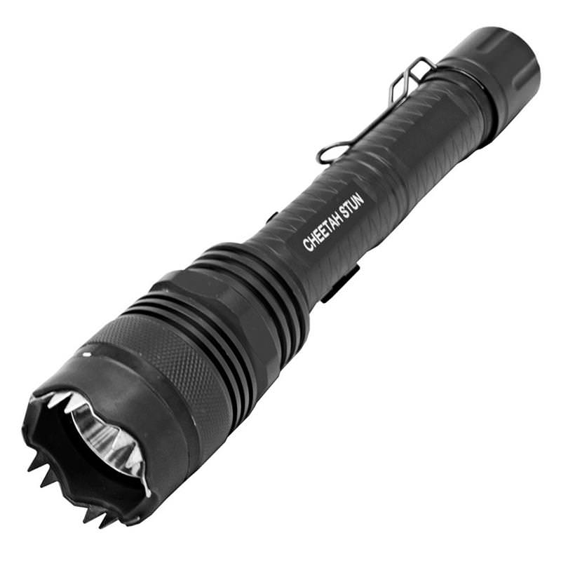 Defender 10 Million Volt Tactical Flashlight Stun Gun Rechargeable All Metal