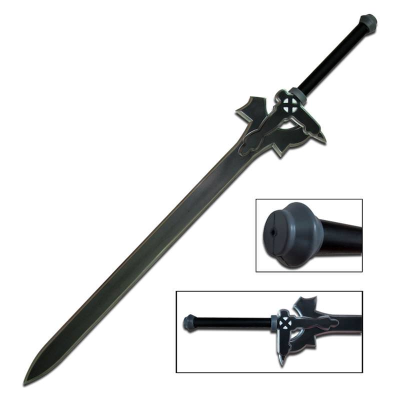 SAO Foam Padded LARP Costume Cosplay Sword 43 Inch Overall - TOPHATTER'S ARMORY DEALS