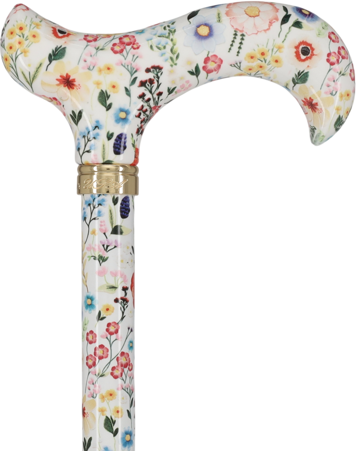 HD Pattern Designer Cane - Matching Handle & Shaft - Durable Adjustable Aluminum