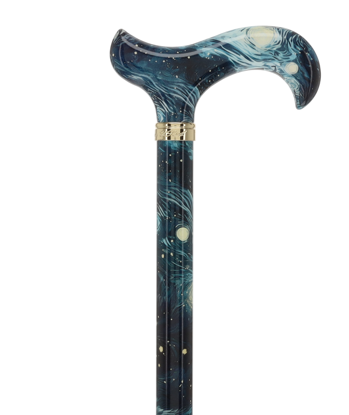 HD Pattern Designer Cane - Matching Handle & Shaft - Durable Adjustable Aluminum