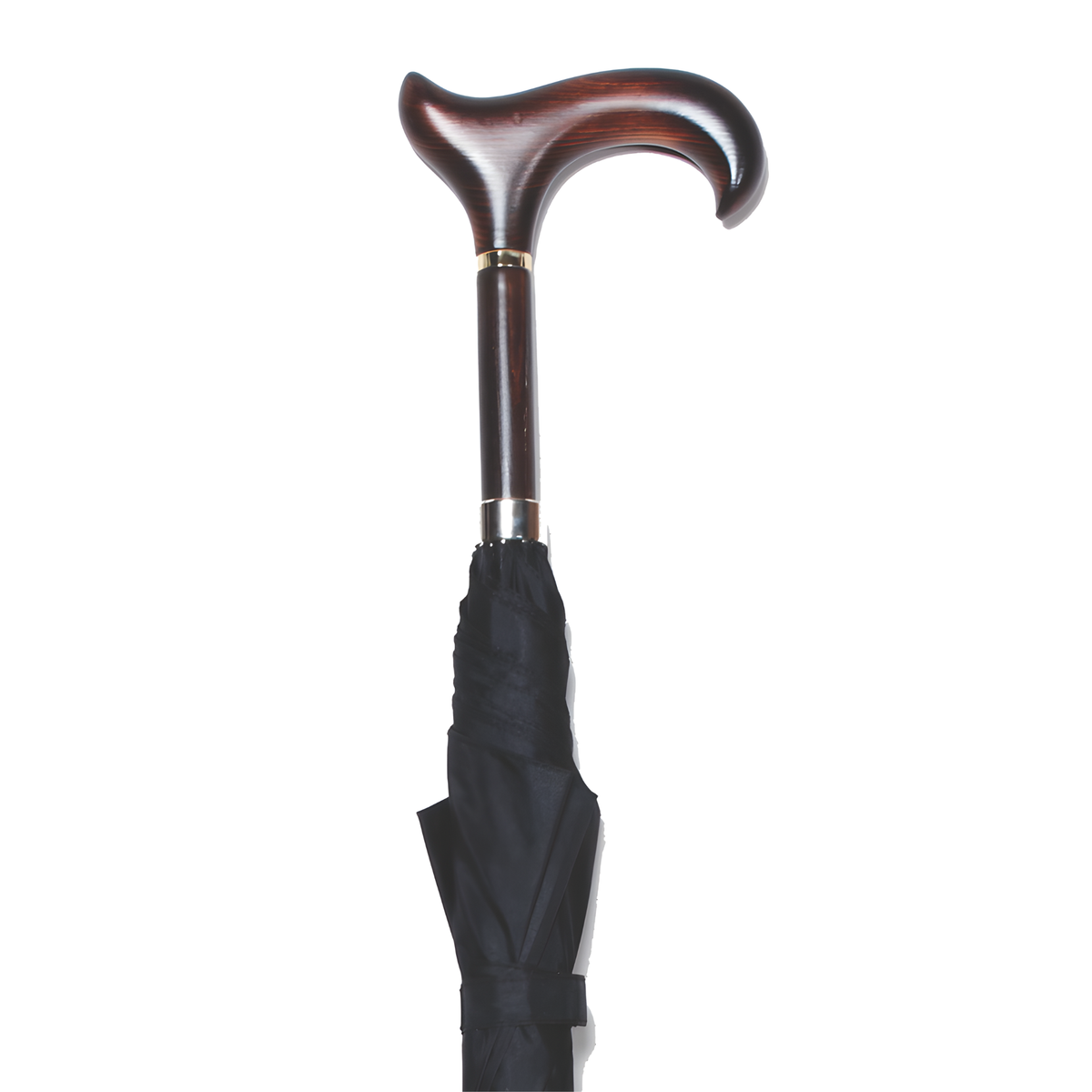 The Classics Walnut Derby Ergo Umbrella