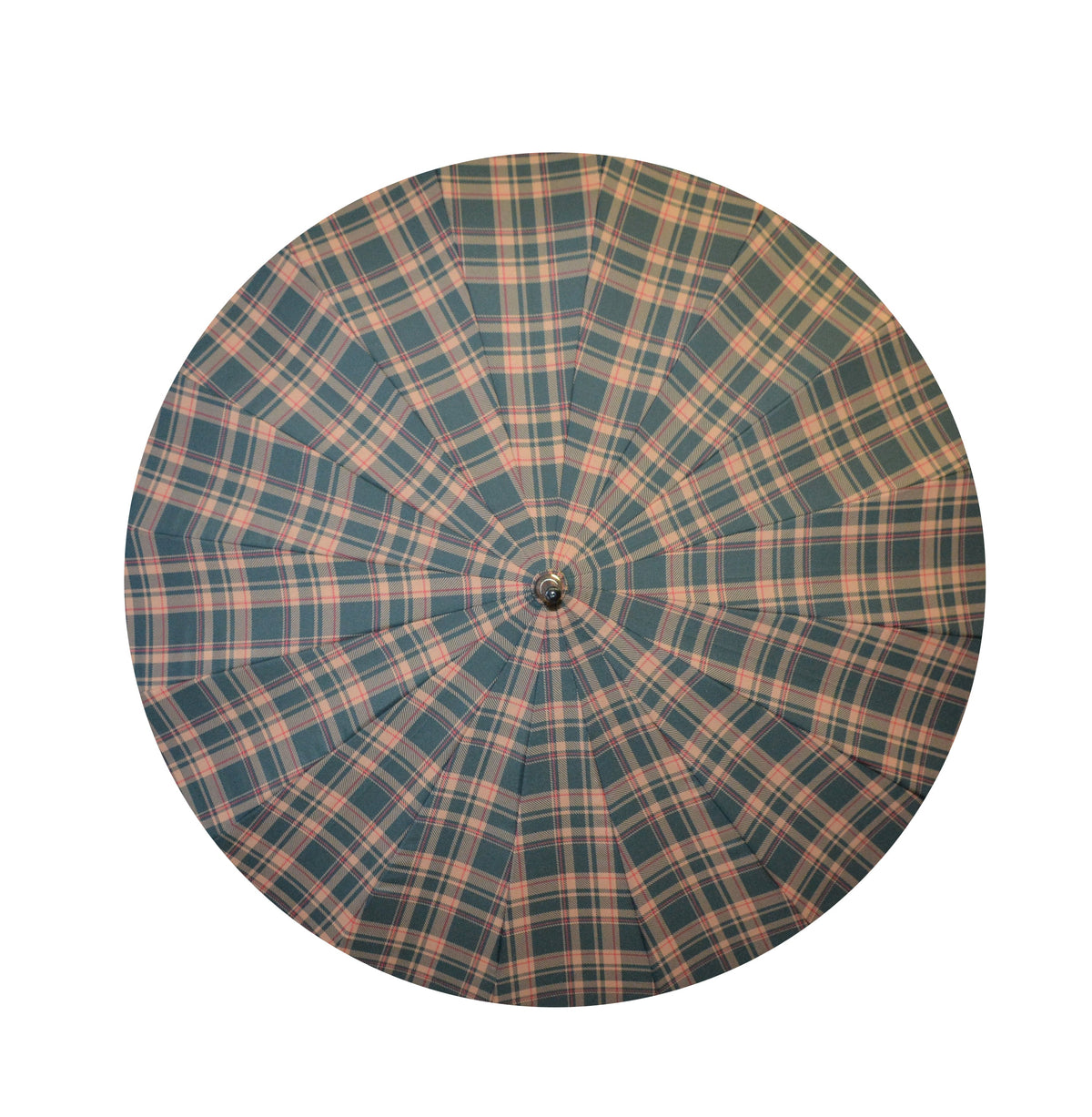 Highland Tartan Umbrella with Congo Crook Handle - 27 Canopy, 16 Ribs