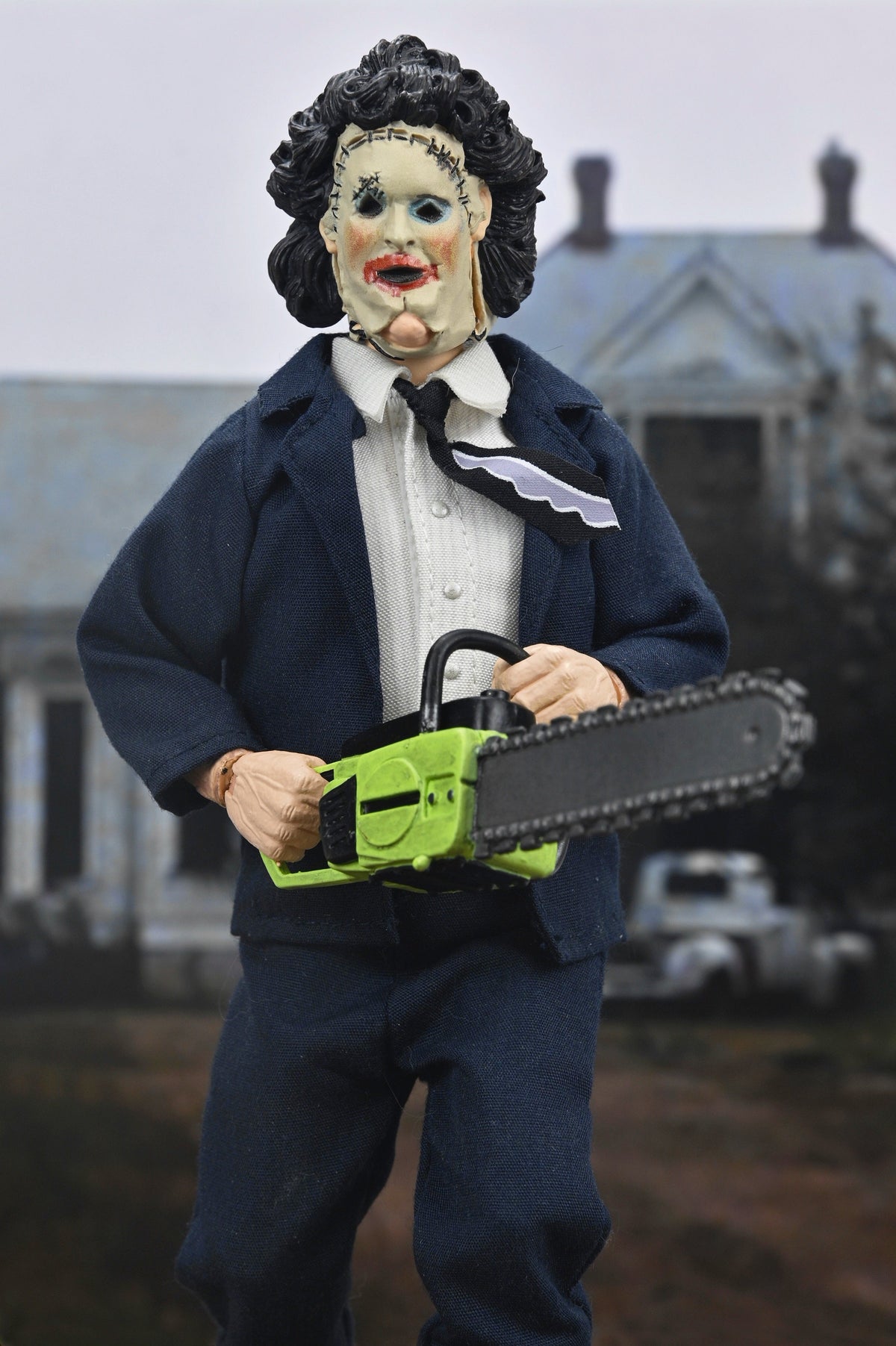 The Texas Chainsaw Massacre – 50th Anniversary Leatherface (Pretty Woman Mask) Clothed Action Figure