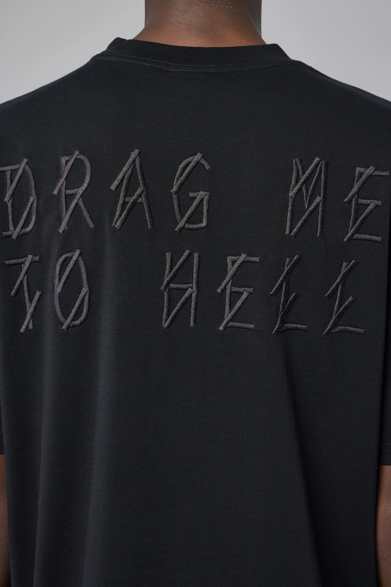 Tee Jersey Black + Dmth Antracite