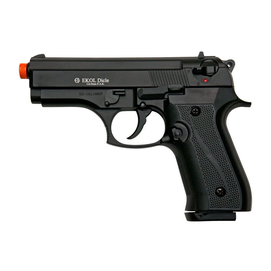 VCougar 8000 Front Firing Blank Gun - Black Finish - TOPHATTER'S ARMORY DEALS