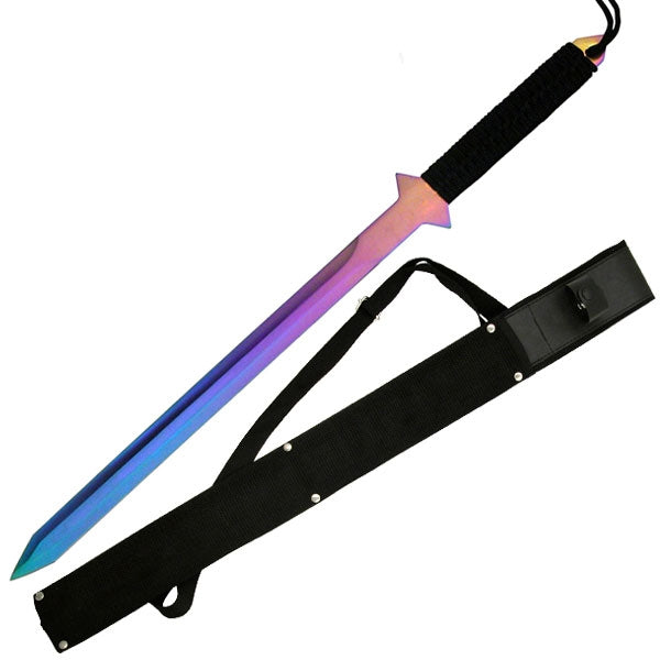 Double Edged Ninja Rainbow Blade Sword