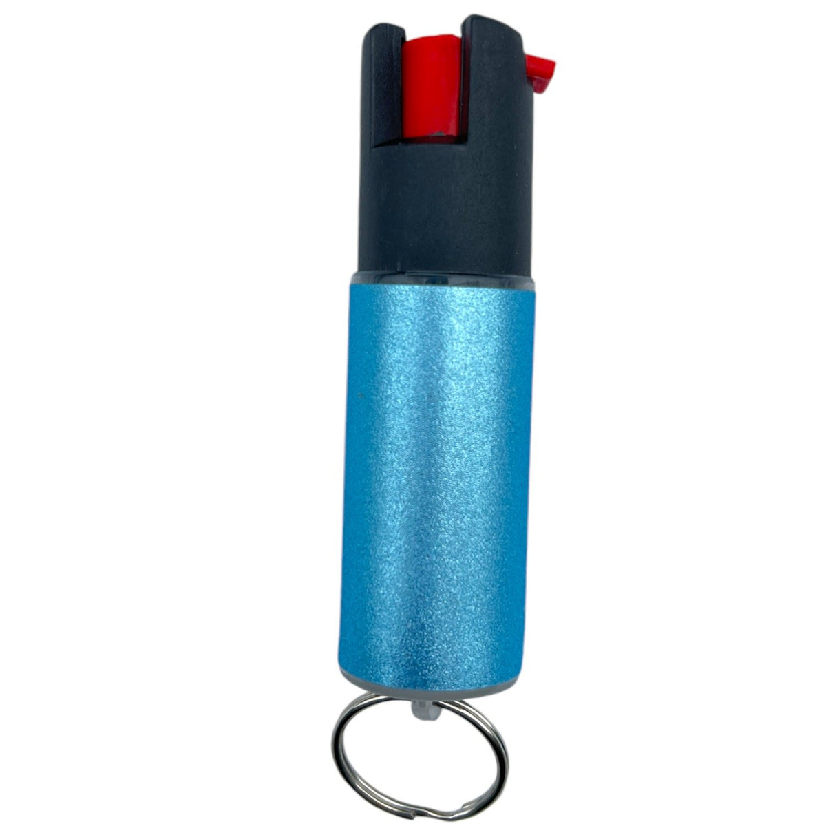 Blue Sparkle Keychain Pepper Spray for Self Defense - Safety Twist Top to Prevent Accident - TOPHATTER'S ARMORY DEALS