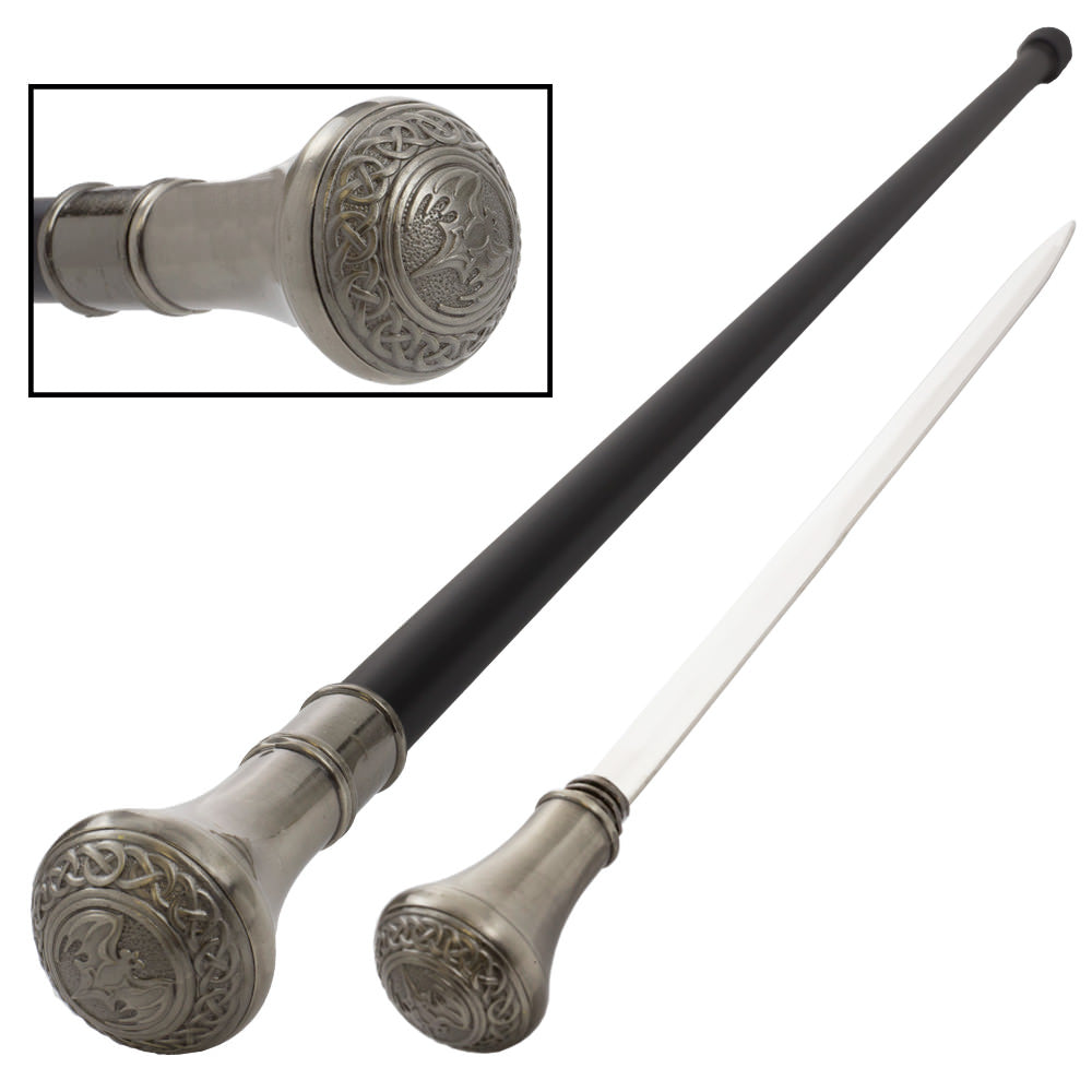 Drunkin Rum Bat Sword Cane 36.6 Inches Overall Length