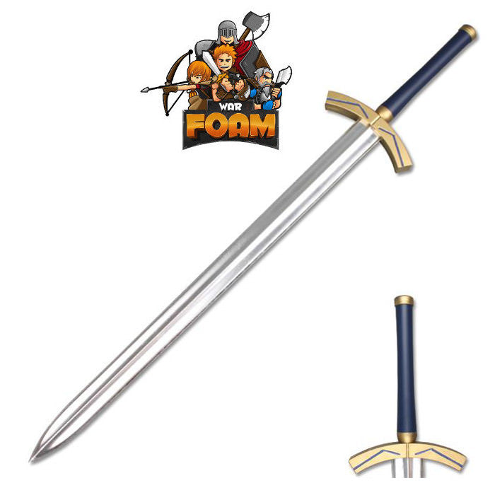 Fate Stay Night Saber Lily Avalon Foam Excalibur LARP Cosplay Costume Sword