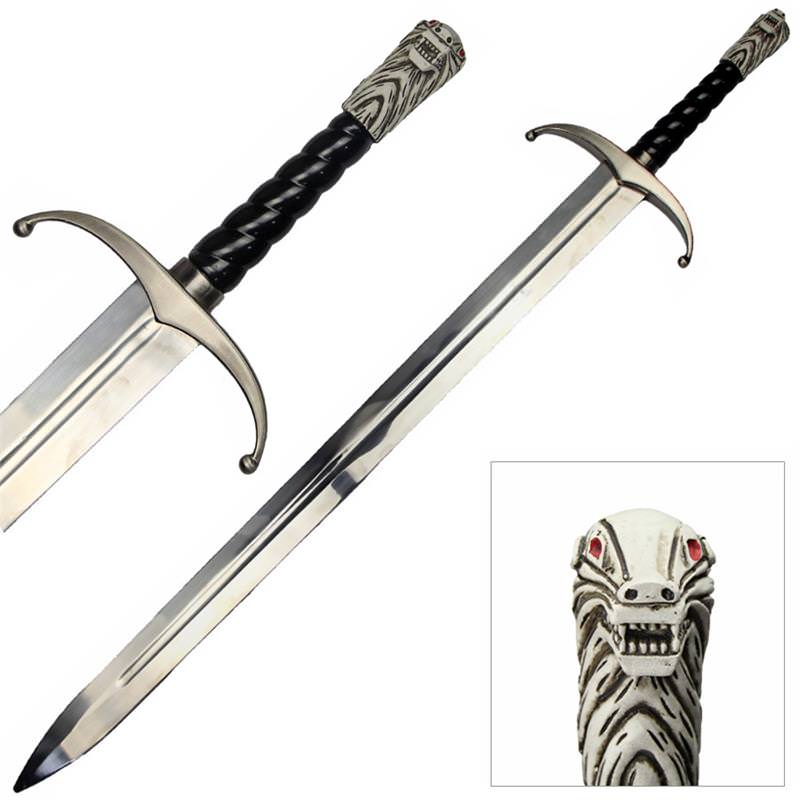 Longclaw Fantasy Sword With Wall Display Plaque