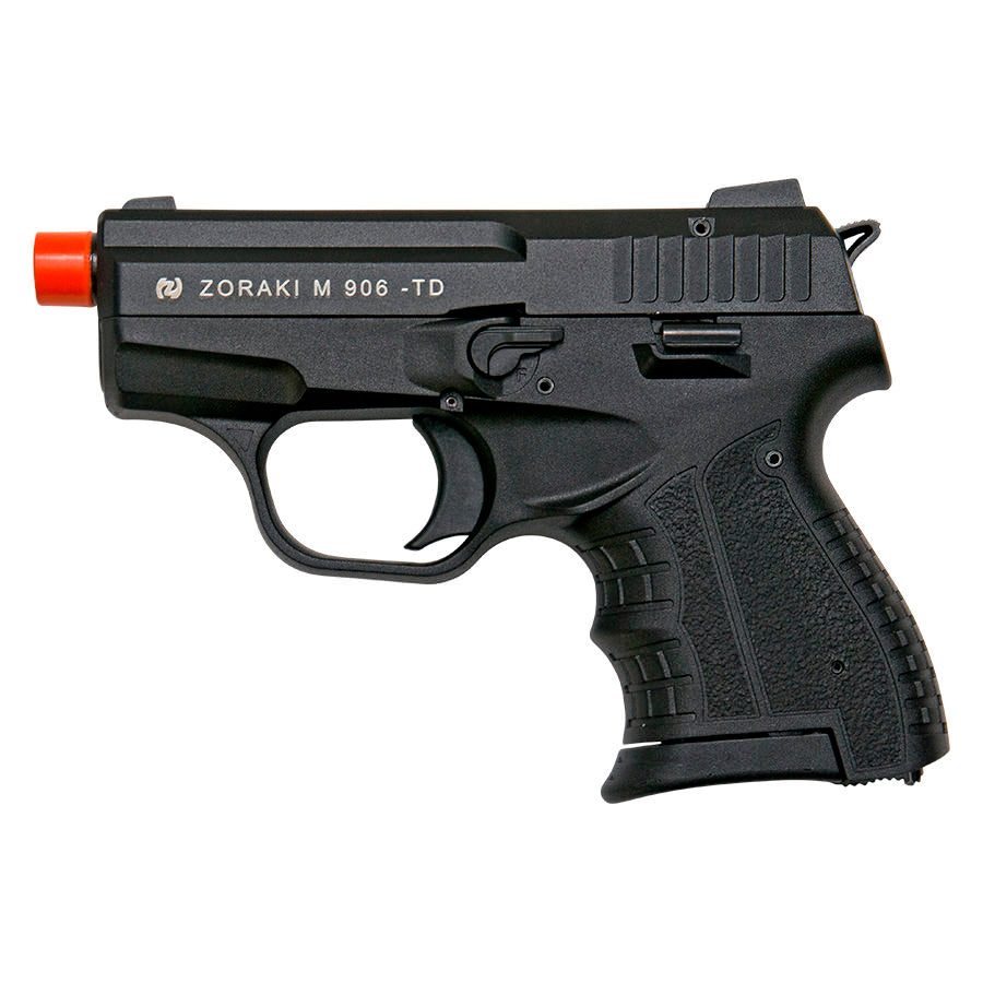 Zoraki M906 Black Finish - 9MM Front Firing Blank Pistol Semi-Auto Gun - TOPHATTER'S ARMORY DEALS