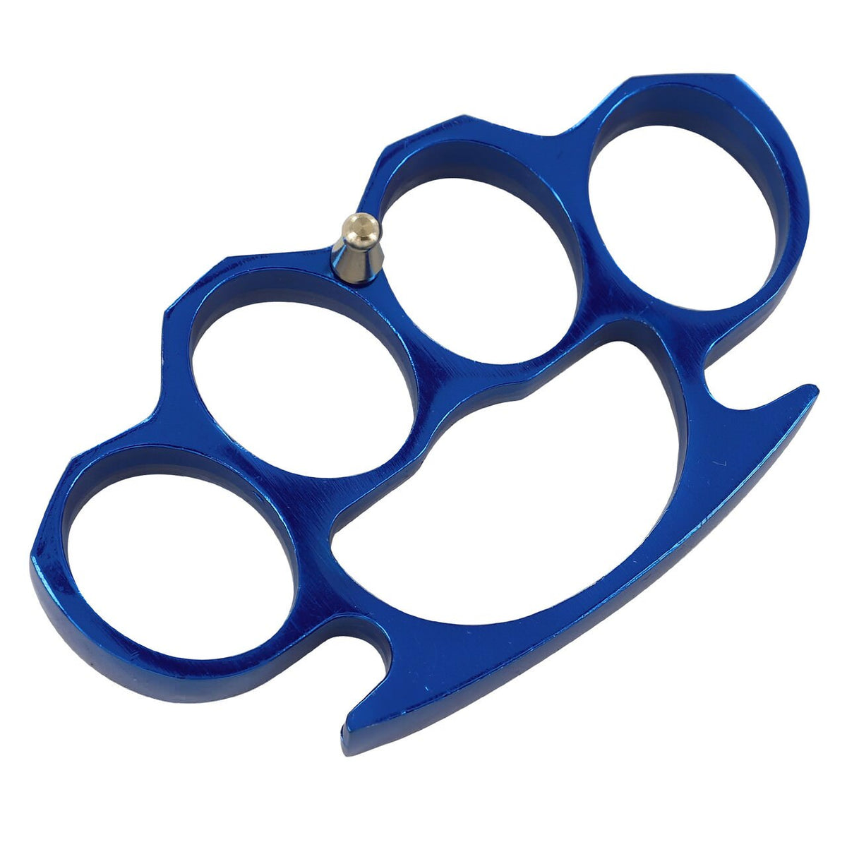 Blue Heavy Duty Buckle Knuckles Paperweight Accessory - TOPHATTER'S ARMORY DEALS
