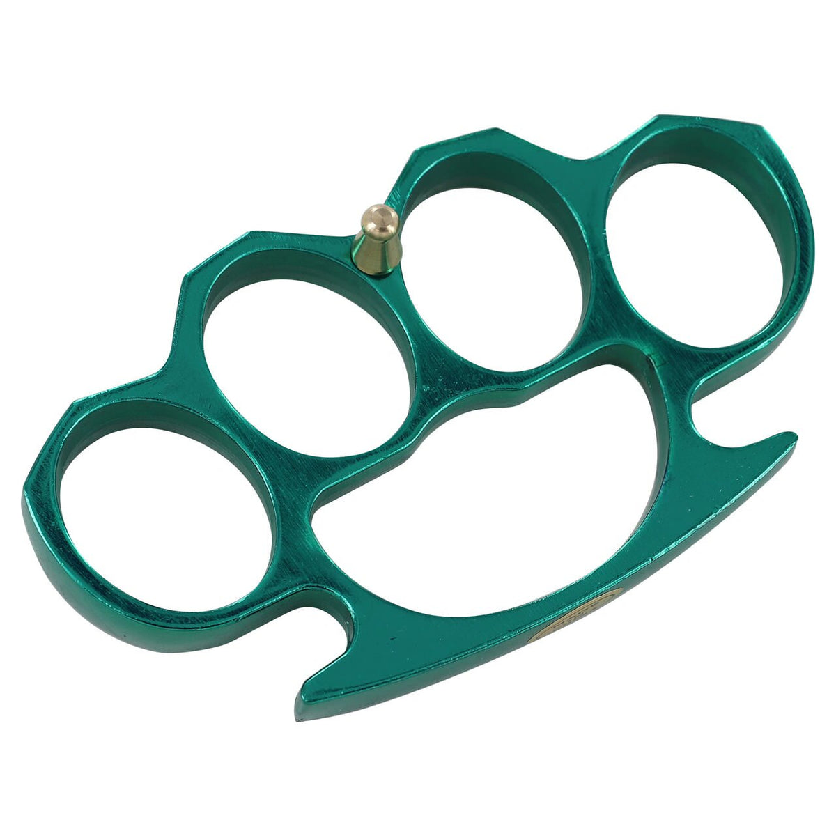 Green Heavy Duty Buckle Knuckles Paperweight Accessory - TOPHATTER'S ARMORY DEALS