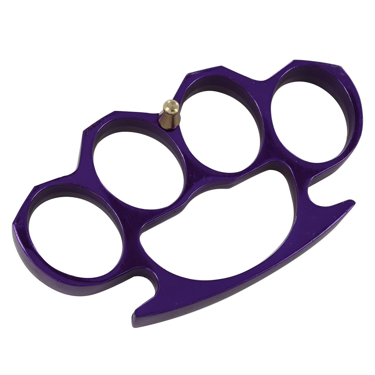 Purple Heavy Duty Buckle Knuckles Paperweight Accessory - TOPHATTER'S ARMORY DEALS