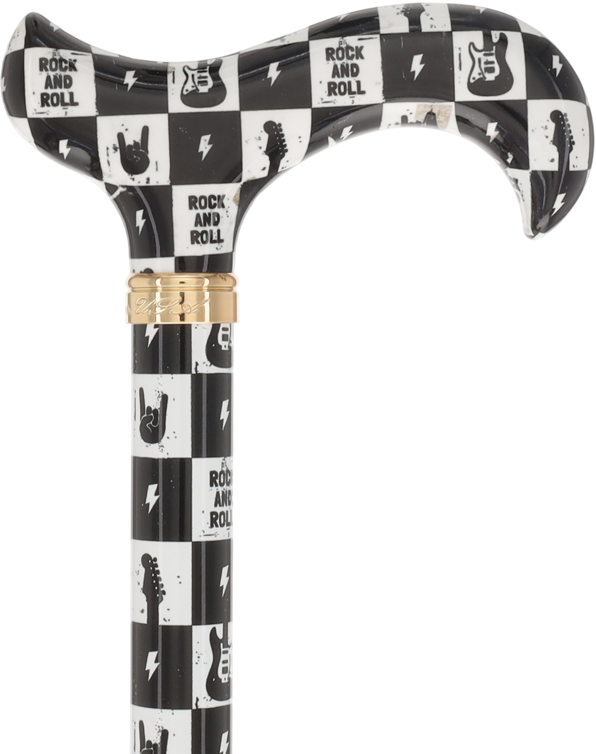 HD Pattern Designer Cane - Matching Handle & Shaft - Durable Adjustable Aluminum