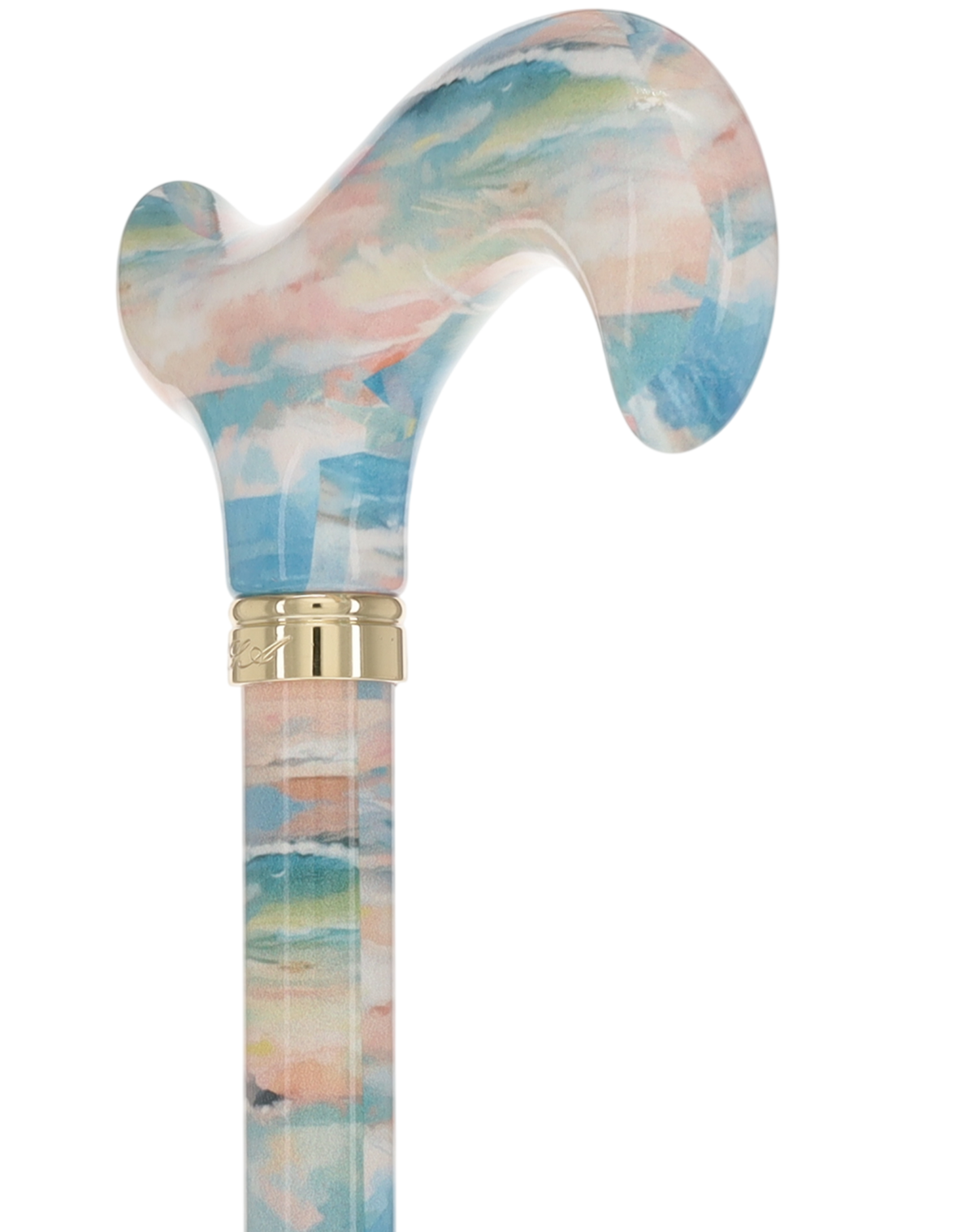 HD Pattern Designer Cane - Matching Handle & Shaft - Durable Adjustable Aluminum