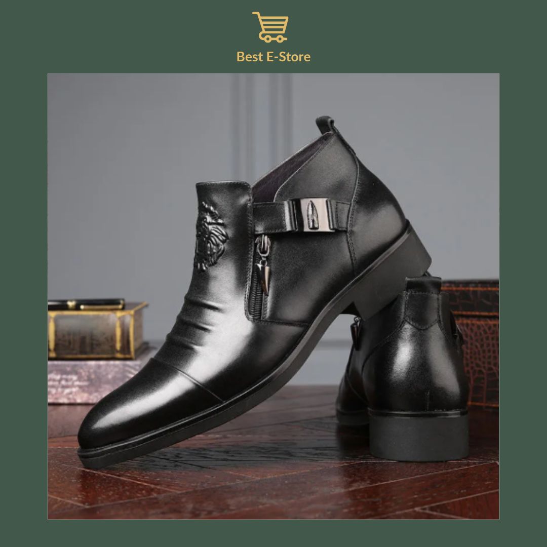 π Elevate Your Look: Stylish Rivet Shoes with Height Boost π