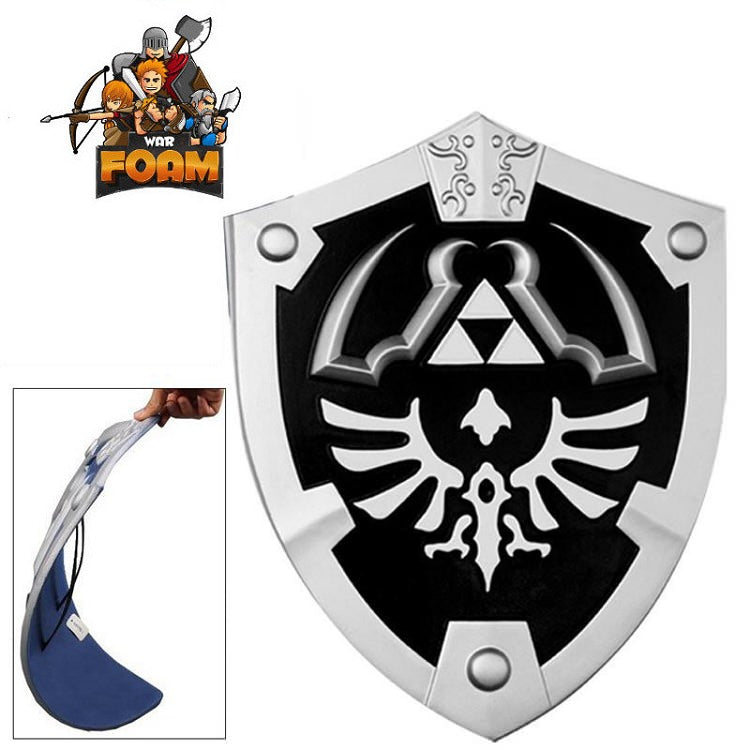 Dark Knight Master Legend of Zelda Foam Shield with Strap Link Hylian LARP