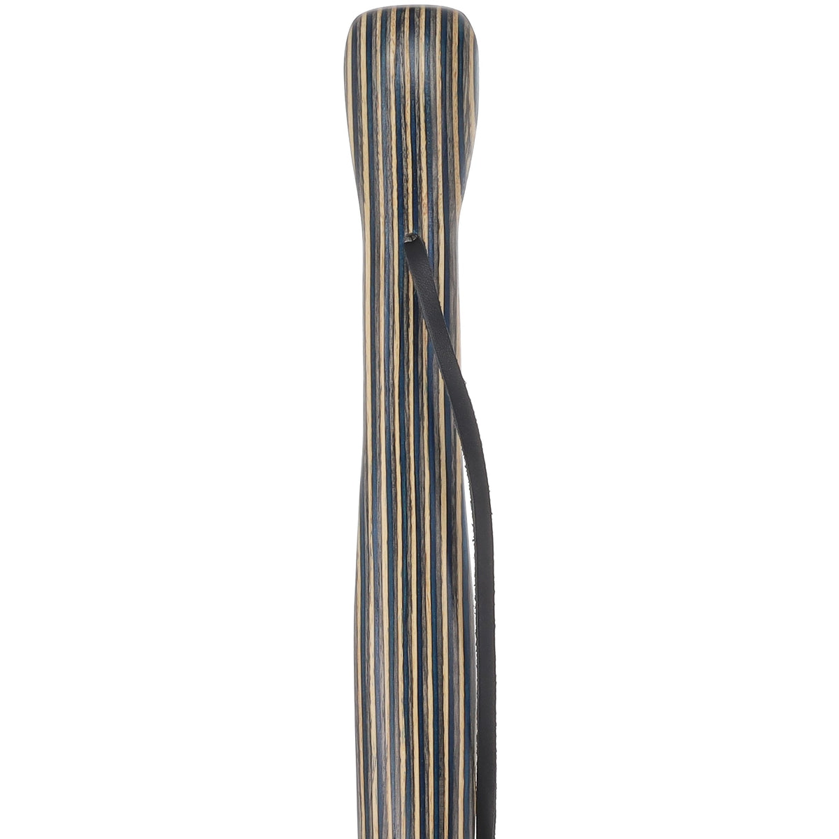USA-Made Caribbean Wave Hiking Staff: Maple, Compass