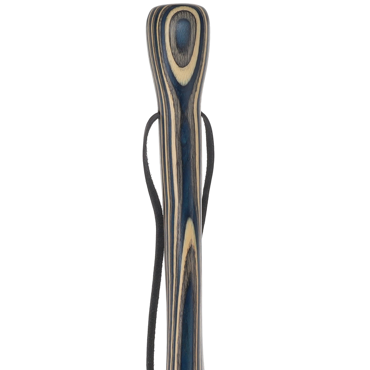 USA-Made Caribbean Wave Hiking Staff: Maple, Compass