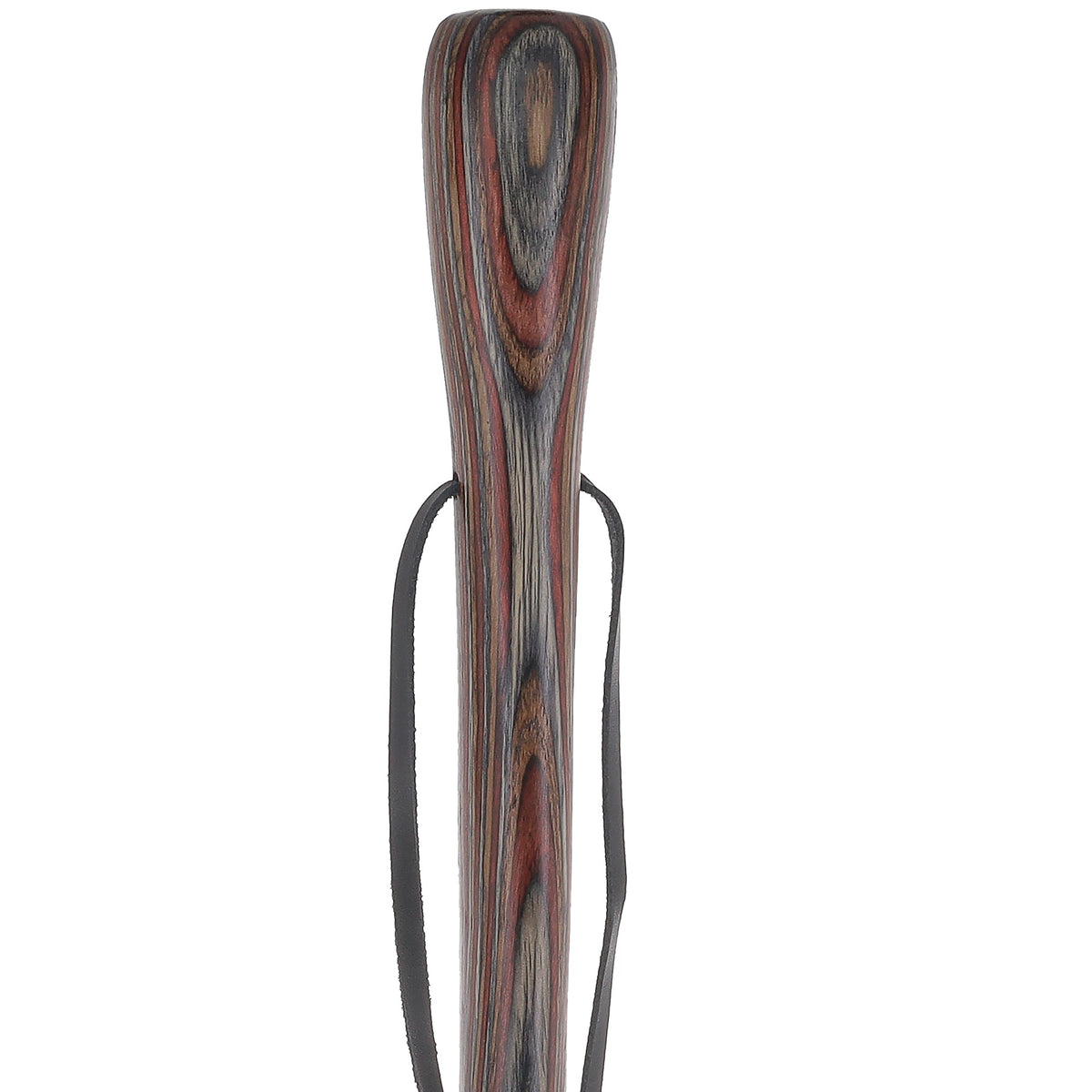 USA-Made Hiking Staff Royal Jacaranda Colorwood: Compass