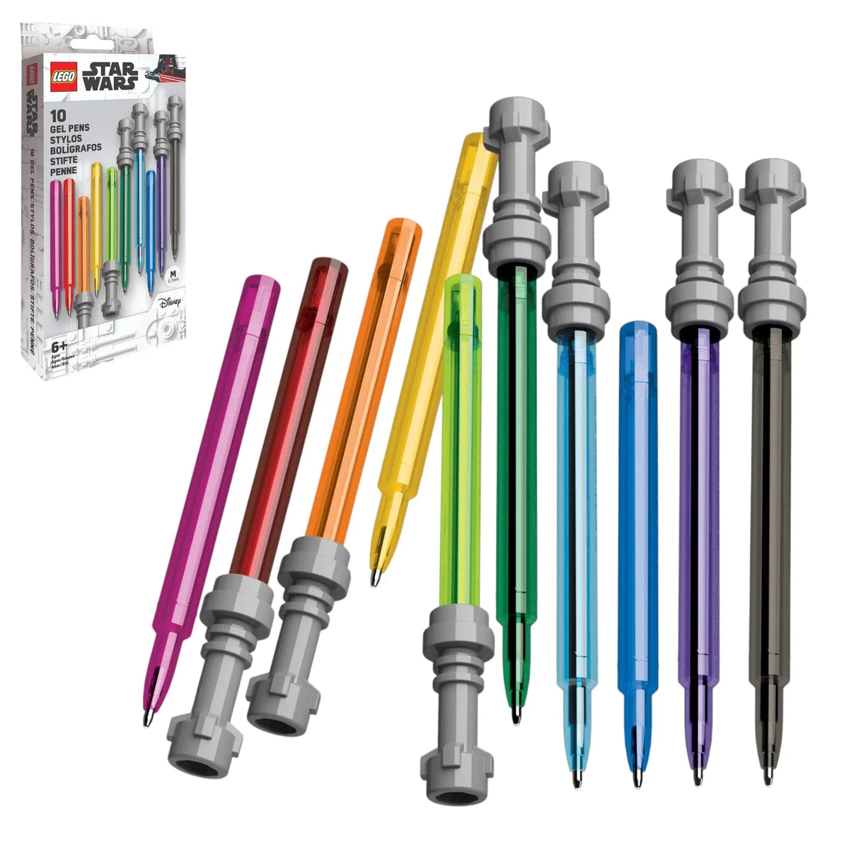 LEGO Star Wars – Lightsaber Gel Pen 10-Pack