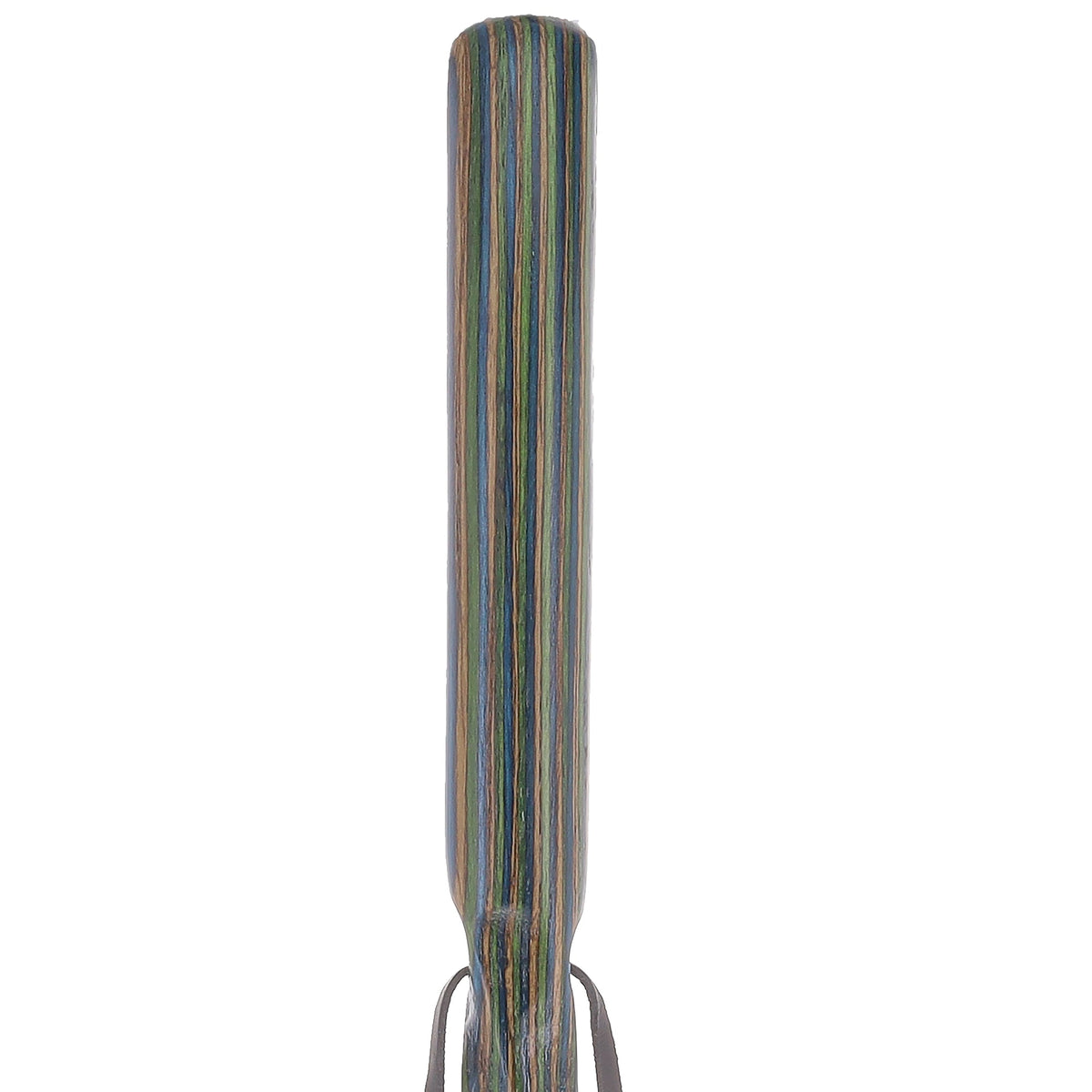 USA-Made Land & Sea Dark Colortone Hiking Staff: Rustic, Compass