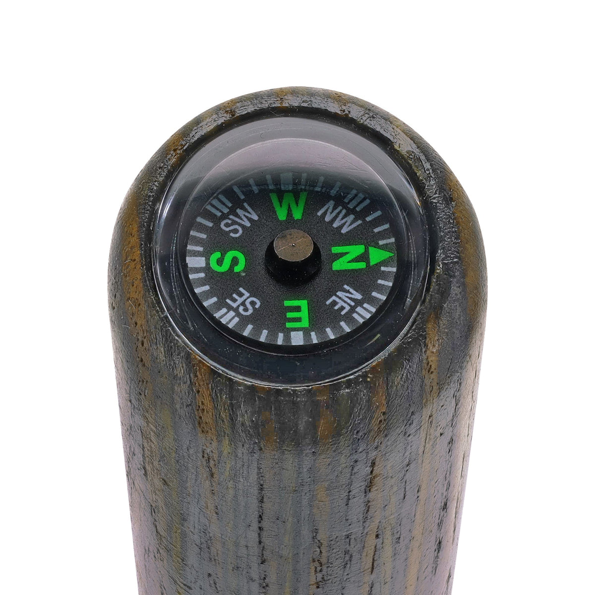 USA-Made Field & Stream Colortone Hiking Staff: Rustic, Compass