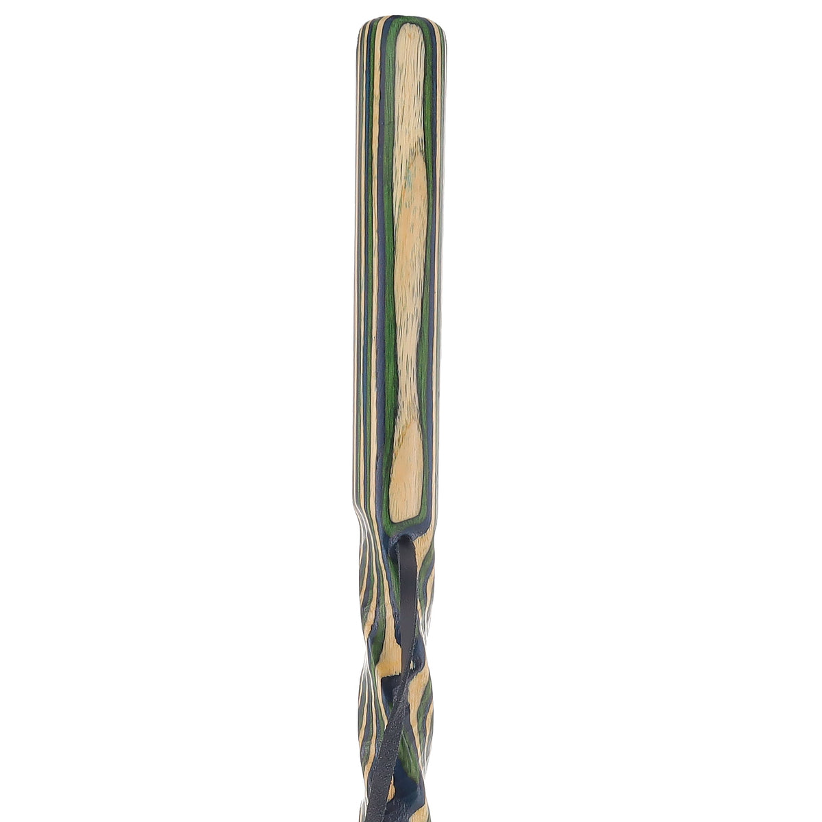 USA-Made Land & Sea Light Colortone Hiking Staff: Rustic, Compass