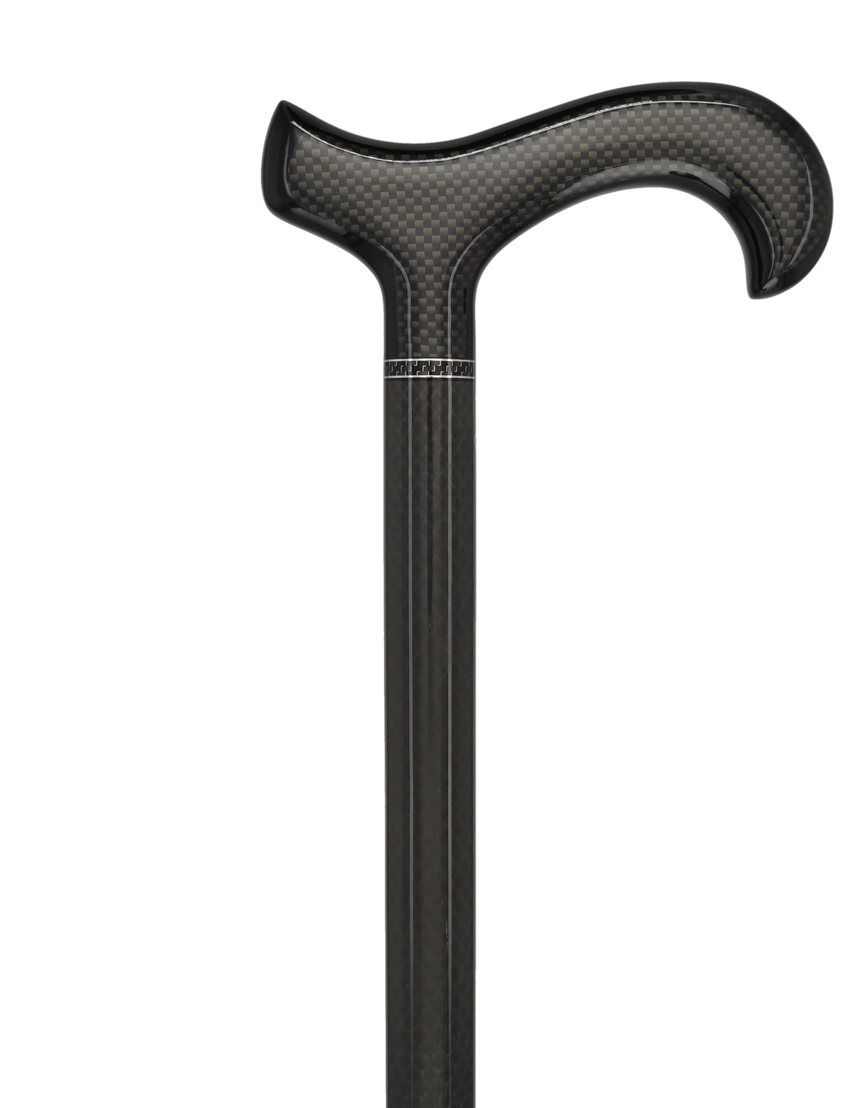 Triple Wound Carbon Fiber Derby Cane - Super Lightweight