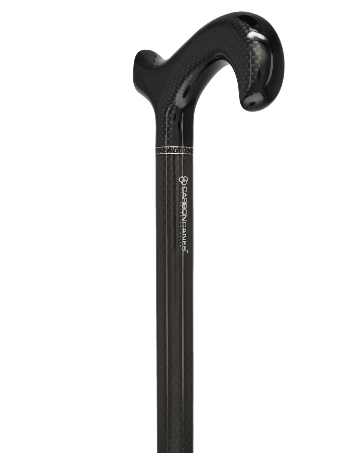 Triple Wound Carbon Fiber Derby Cane - Super Lightweight