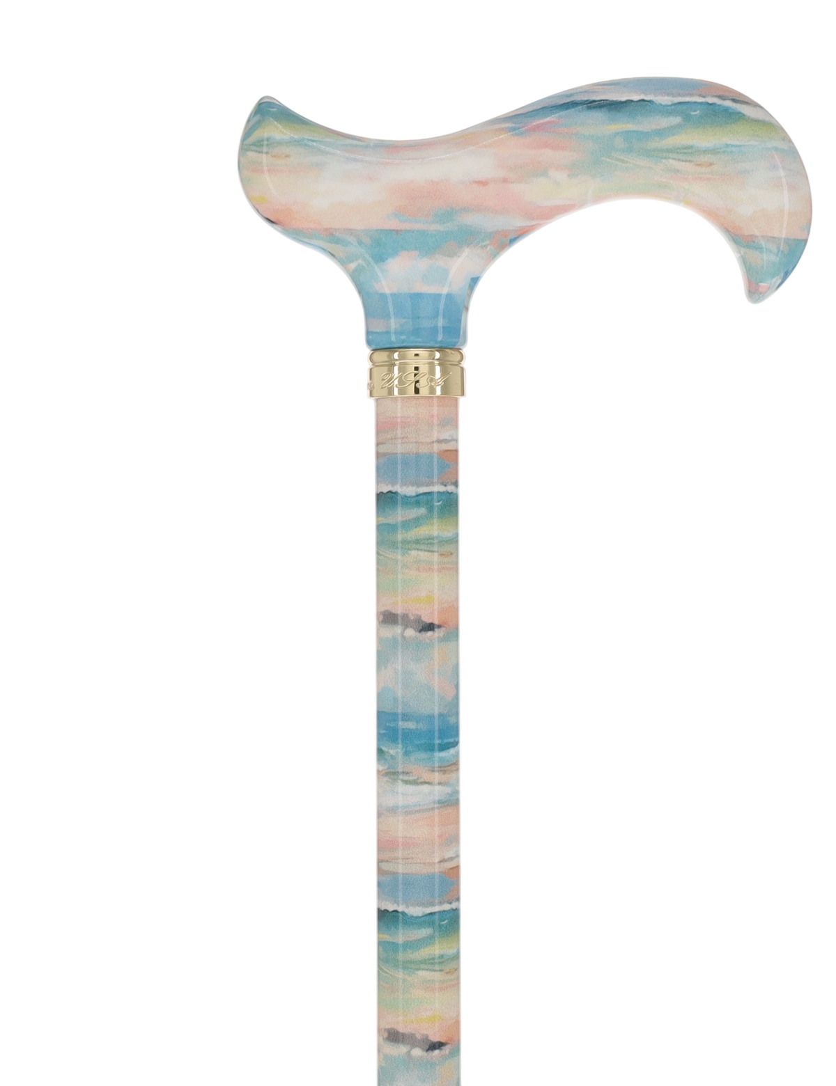 HD Pattern Designer Cane - Matching Handle & Shaft - Durable Adjustable Aluminum