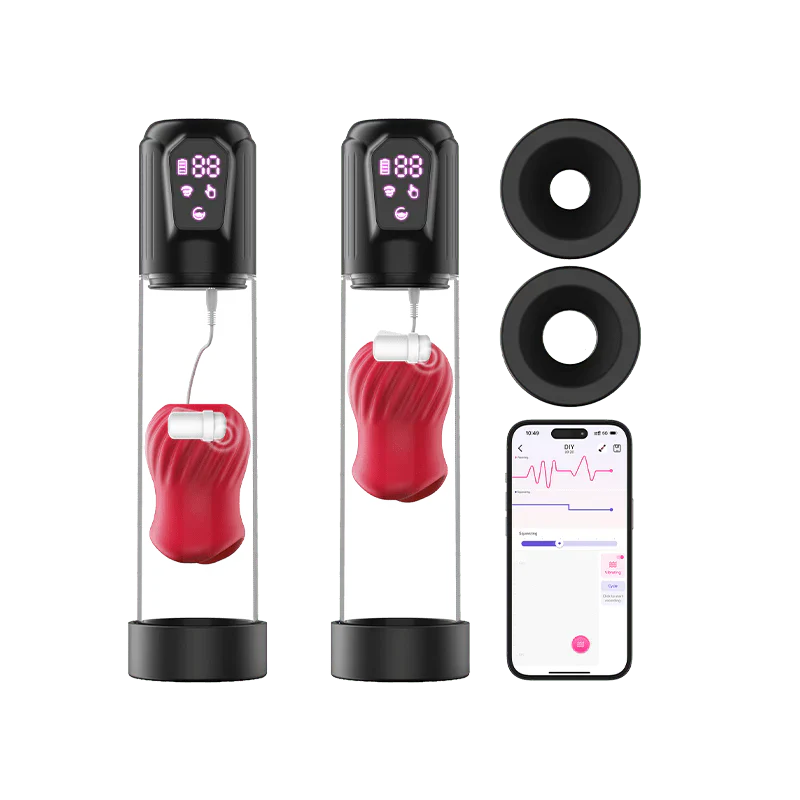 LAGOON App Control 2 in 1 Male Masturbation Penis Pumps - Adult Wellness Product product image for intimate wellness and pers