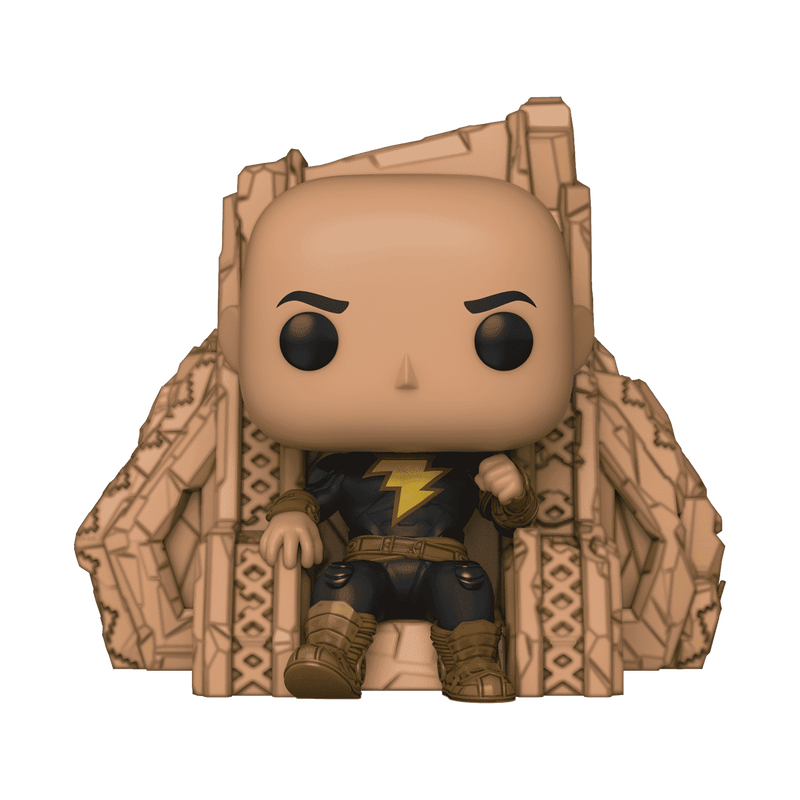 Black Adam – Black Adam on Throne Deluxe Pop! Vinyl Figure